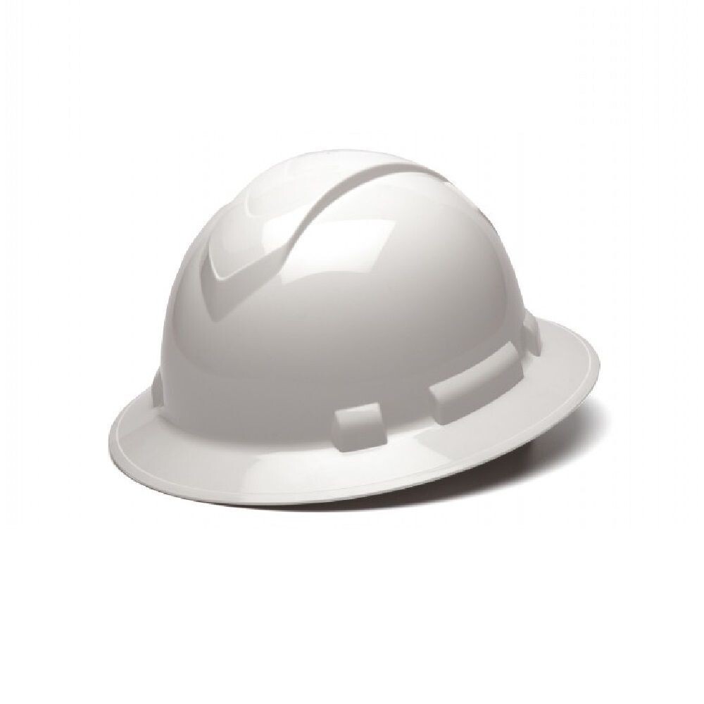 RIDGELINE FULL BRIM HARD HAT WHITE