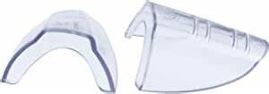 Slip-On Sideshield, 2 in Wide, Clear 99705