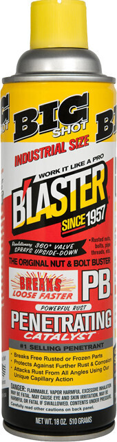 Blaster 18oz PB BIG SHOT industrial penetrating catalyst