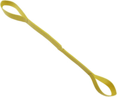 OilPatch 2&quot;x 12&#39; Dble eye poly yellow web sling lifting strap
