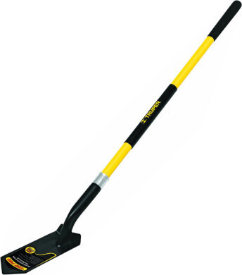 Truper 4&quot; CA trenching shovel 48&quot; f/glass hdl 10&quot; grip