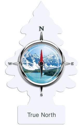 01241 Little Tree Vending Air Freshener-True North (72)