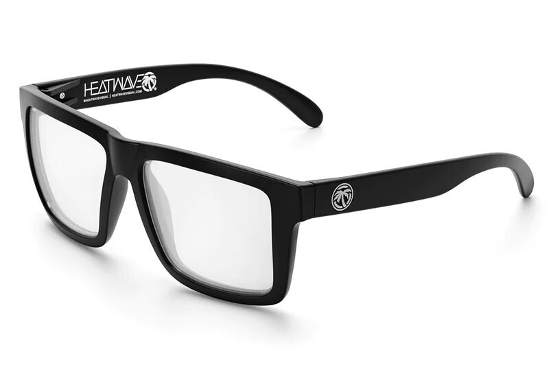 XL Vise Z87 Glasses Black Frame/Clear Lens
