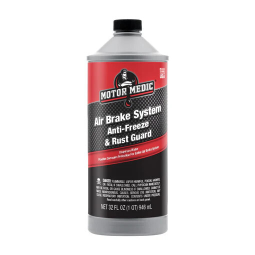Motor Medic Air Brake System Anti-Freeze &amp; Rust Guard, 32oz