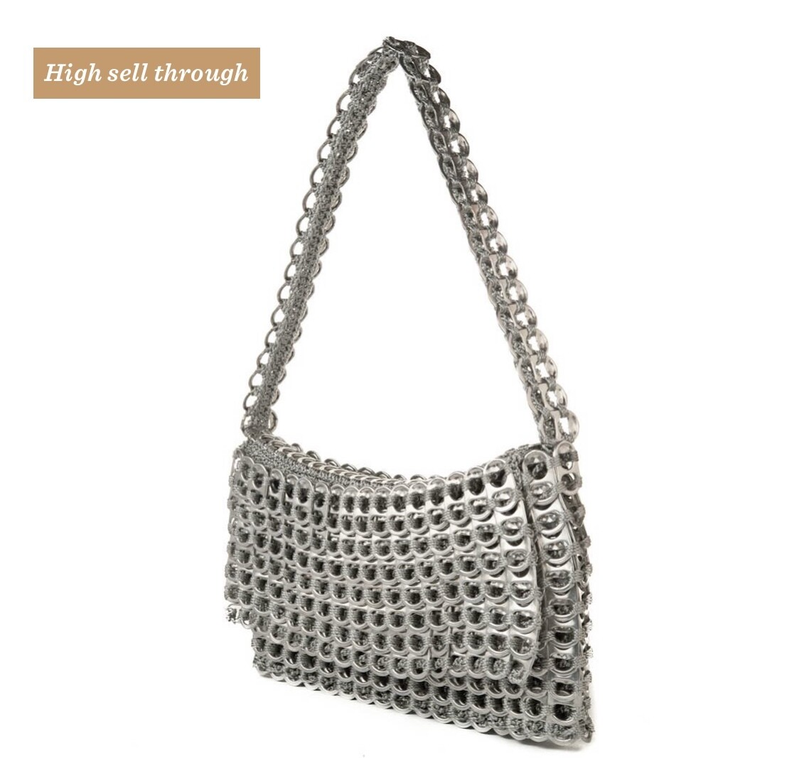 POP TABS SHOULDER BAG