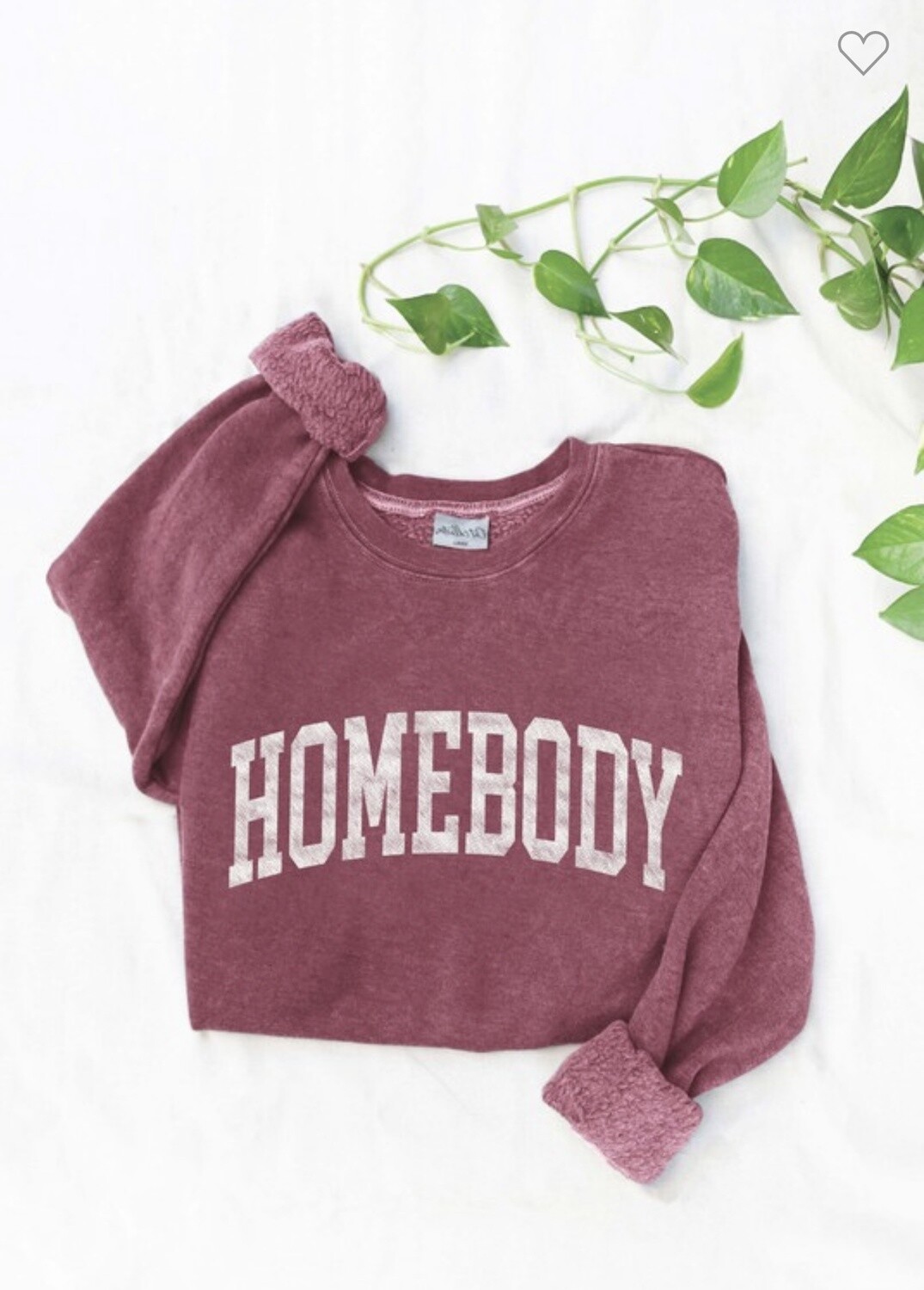 MAROON HOMEBODY SWEATSHIRT