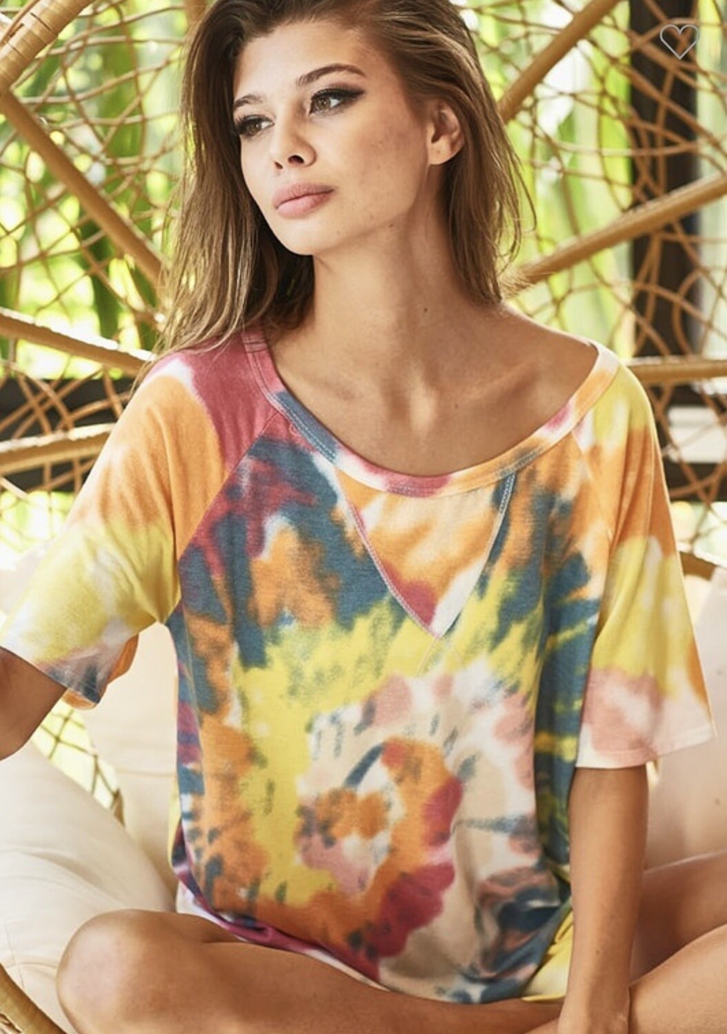TIE DYE KNIT TOP