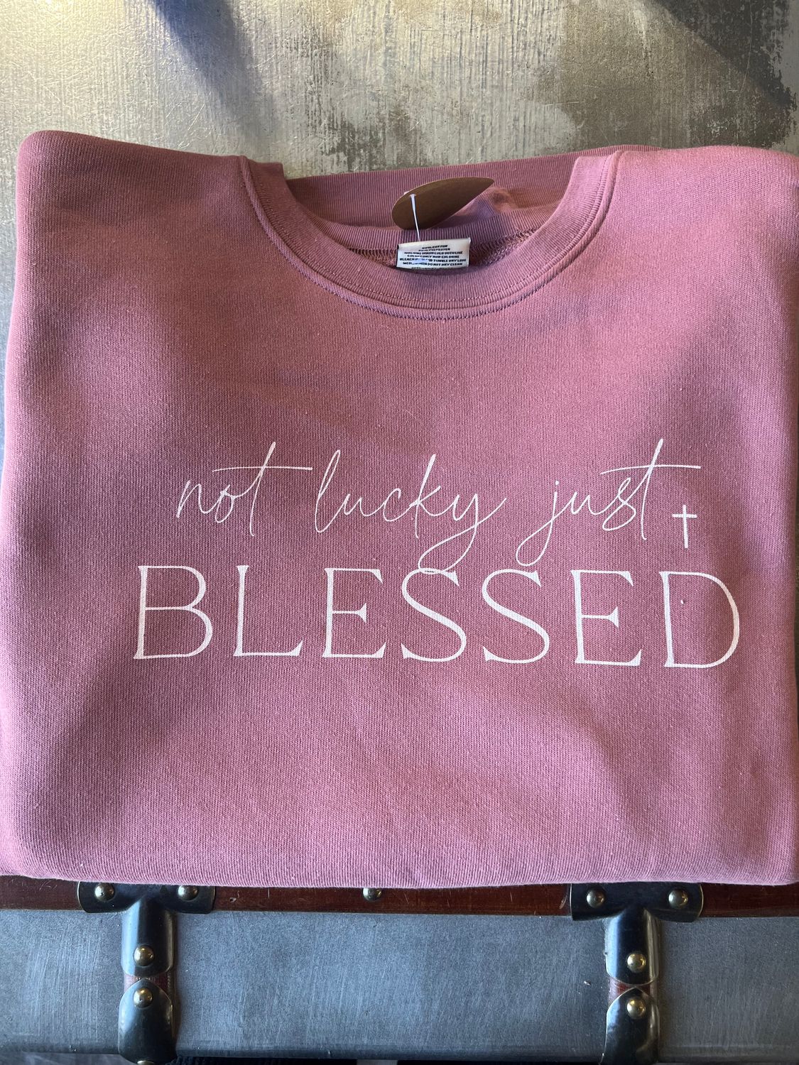 BLESSED SWEATSHIRT MAUVE