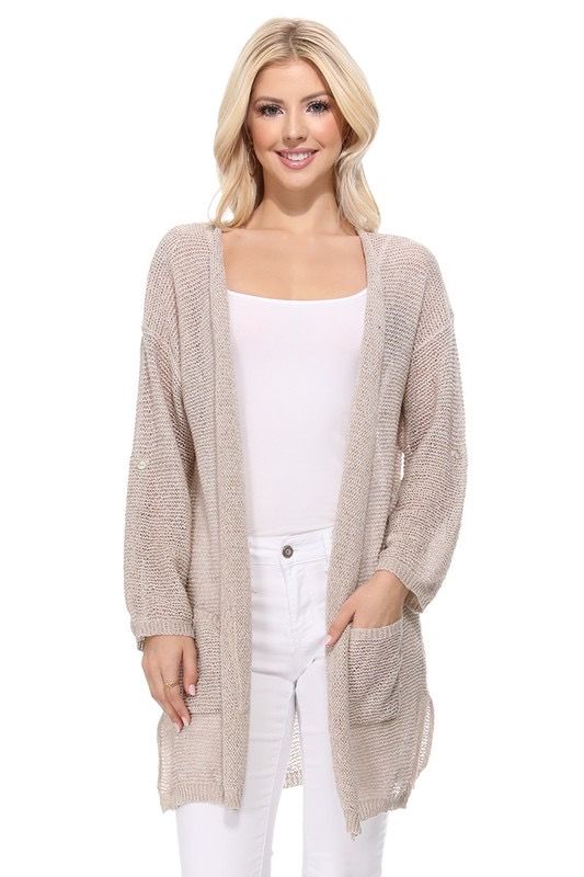 LIGHTWEIGHT CARDIGAN