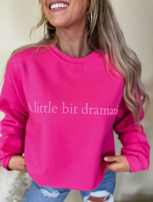 LITTLE BIT DRAMATIC PUFF SWEATSHIRT