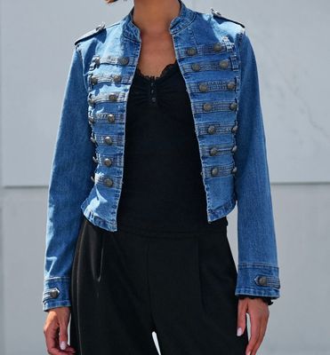 MILITARY DENIM JACKET