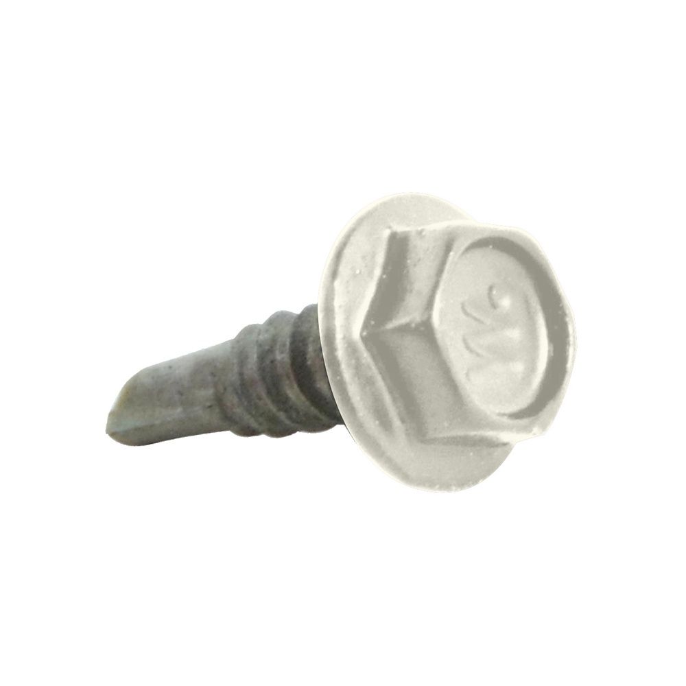 Tek screws Color Bond Fencing, Size: 10-16x16mm SM, Colour: Surfmist