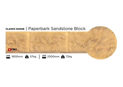 Concrete Sleepers Classic Sandstone