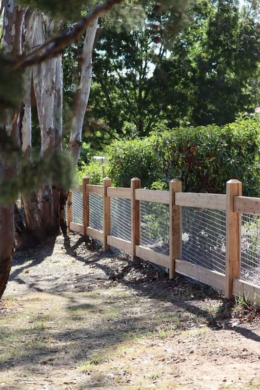 Natural Rural Fencing Rural Fencing