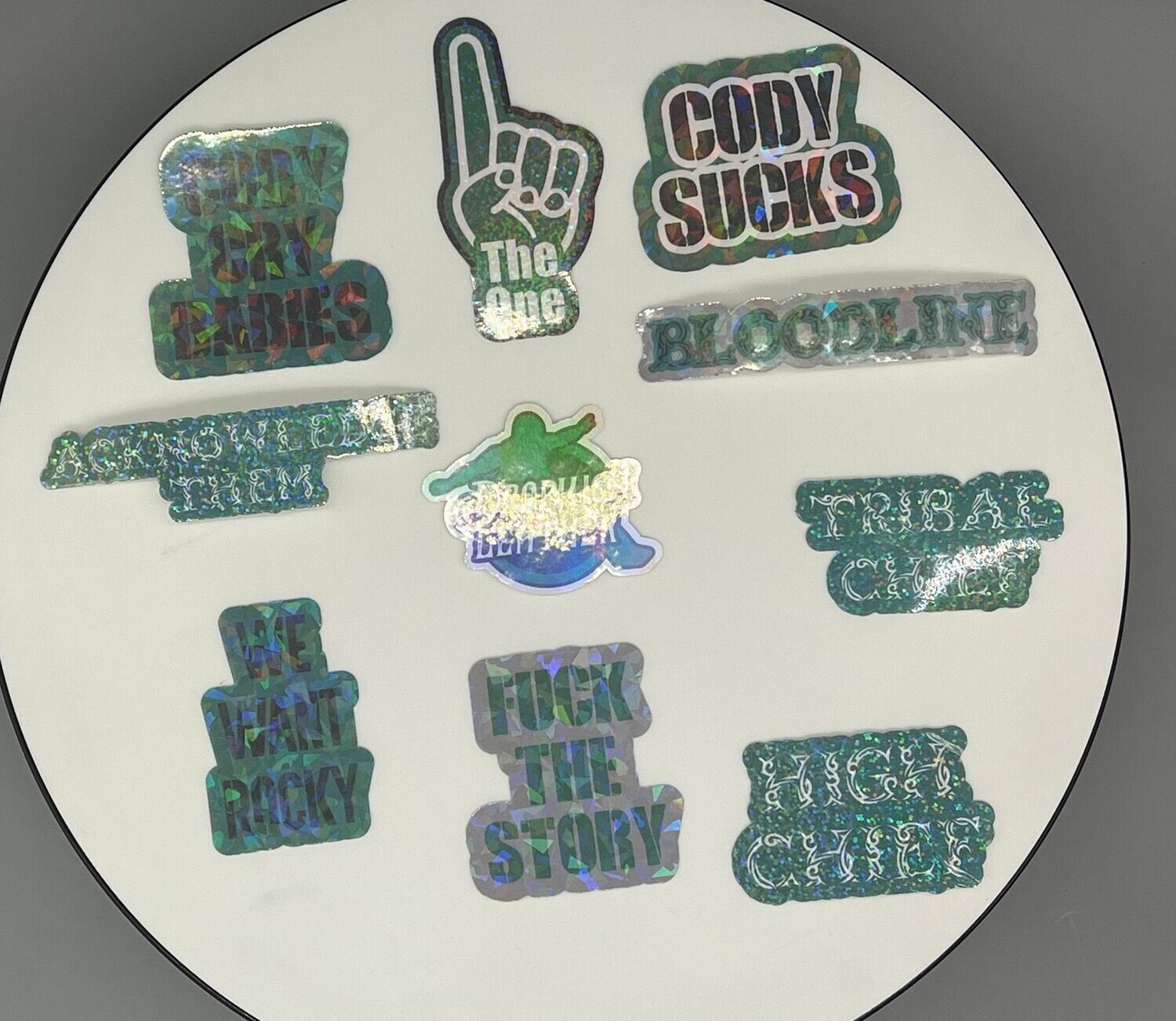 WM40 Heel Sticker Pack