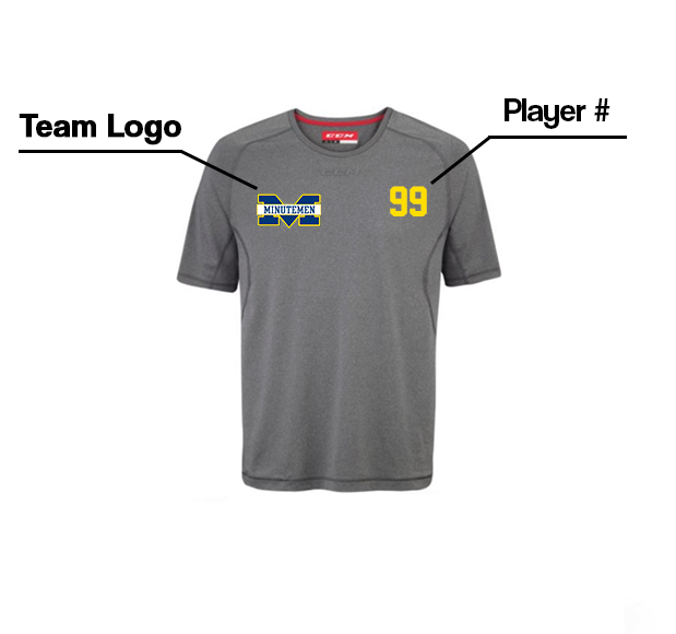 Minutemen CCM Short Sleeve Training Tee 2025