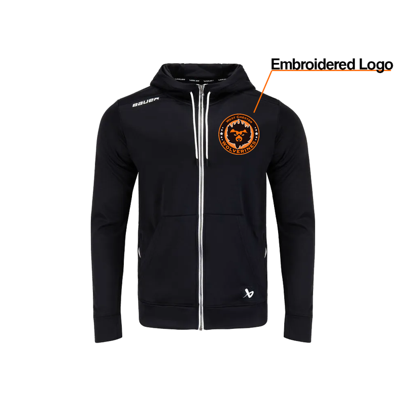 WOLVERINE&#39;S BAUER TEAM FULL ZIP HOODY