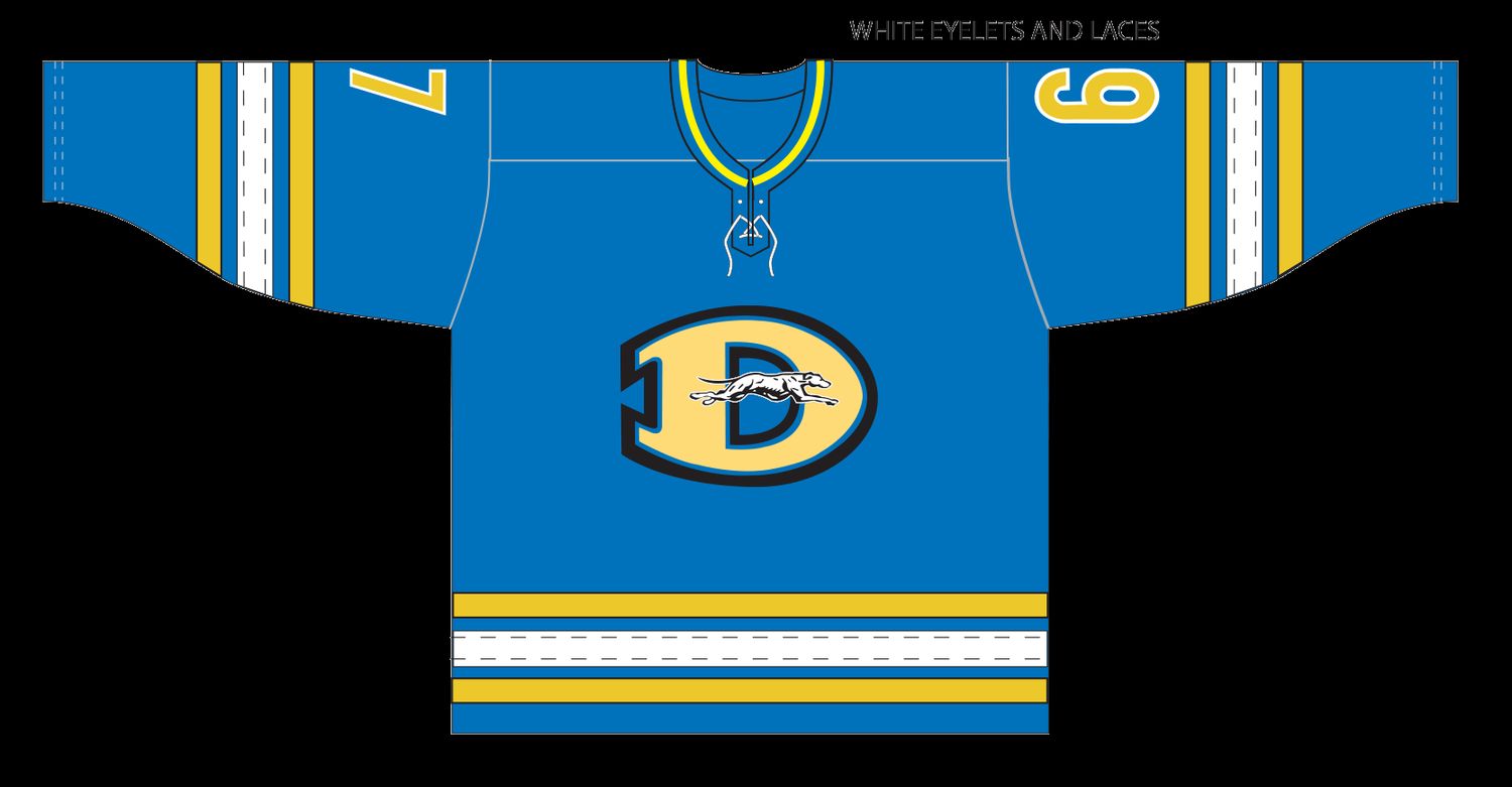 D WEST ICE HOCKEY HIGH SCHOOL JERSEY