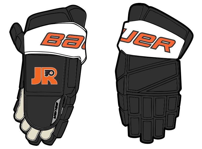 JR FLYER CUSTOM BAUER GLOVE