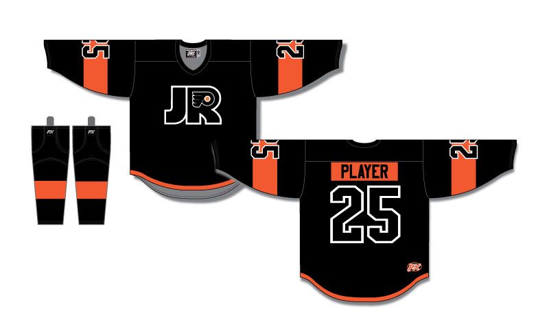 JR FLYER BLACK GAME JERSEY