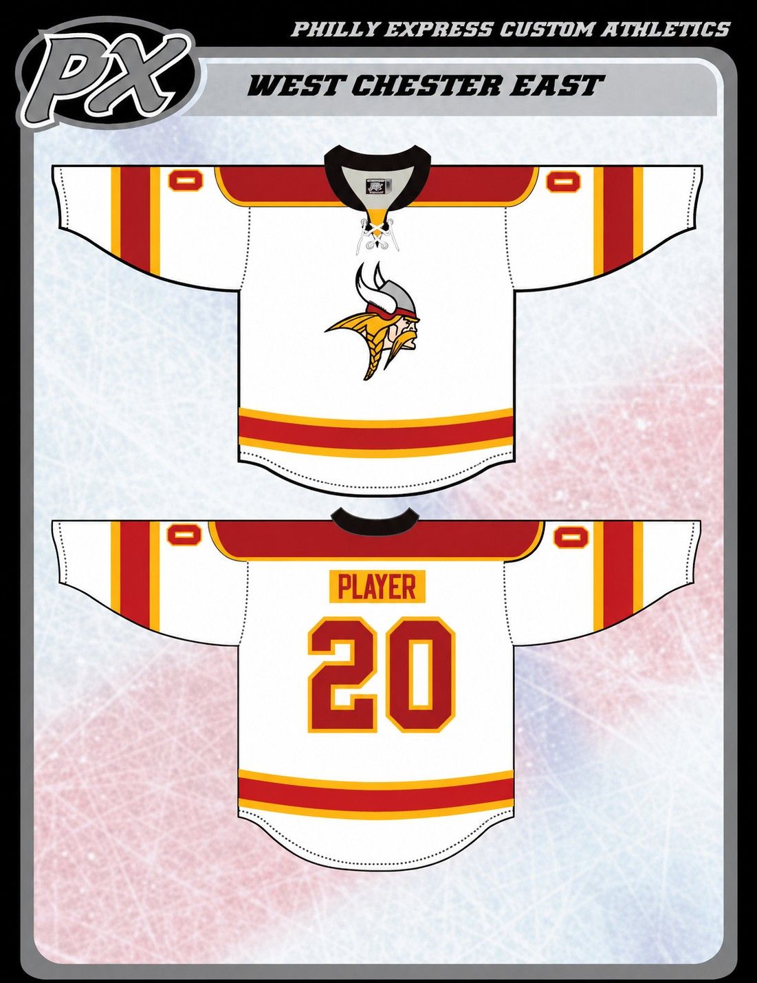 WC EAST WHITE GAME JERSEY