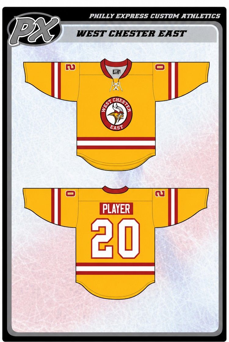 WC EAST GOLD GAME JERSEY