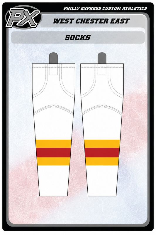 WC EAST WHITE GAME SOCKS
