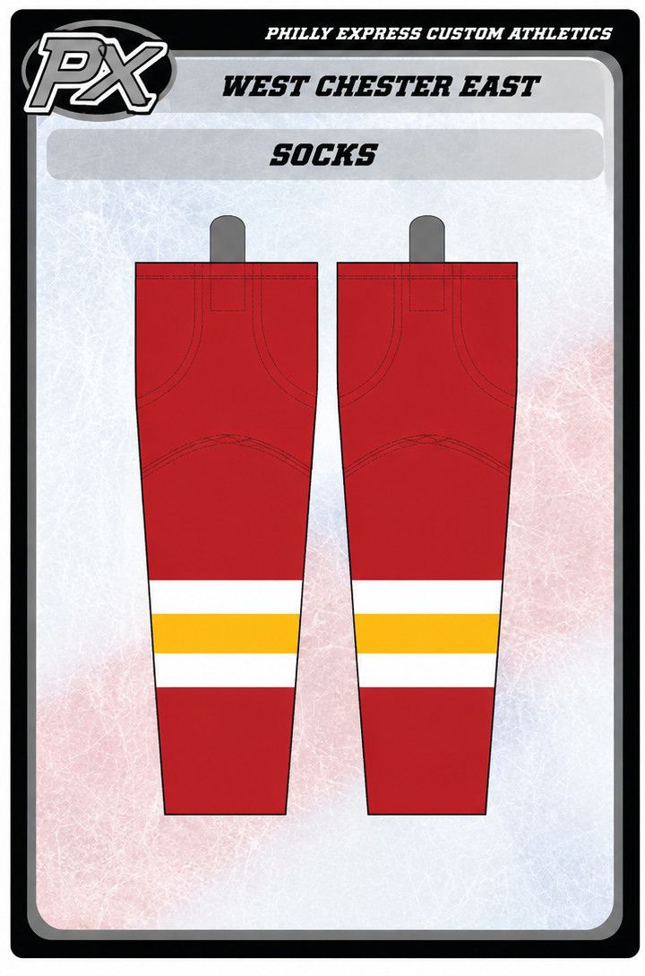 WC EAST RED GAME SOCKS