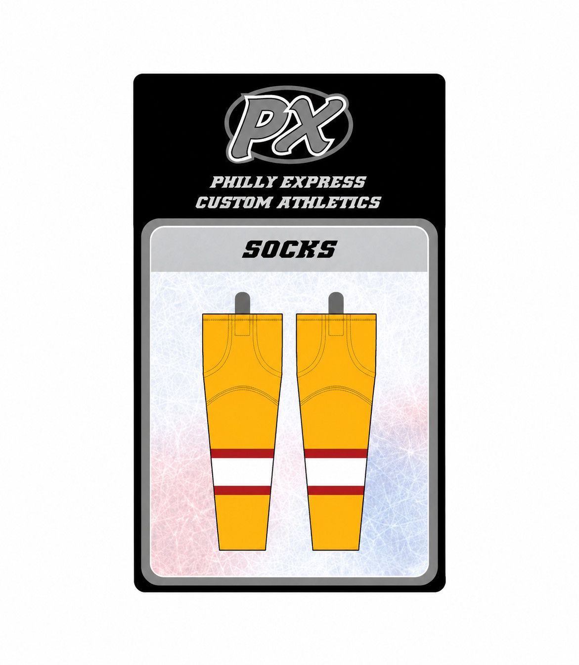 WC EAST GOLD GAME SOCKS