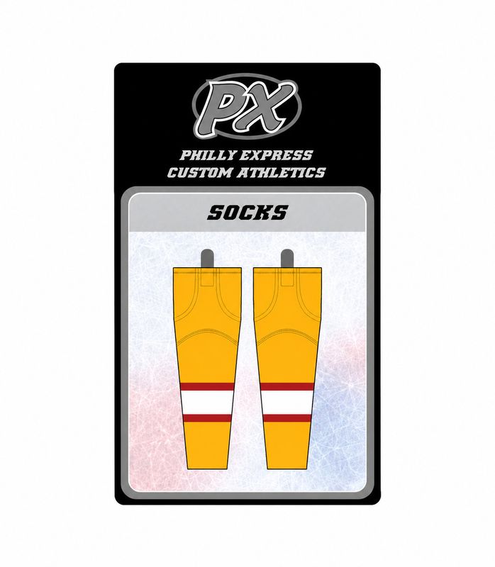 WC EAST GOLD GAME SOCKS