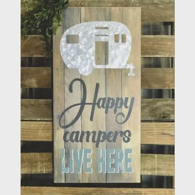 Happy Camper Sign