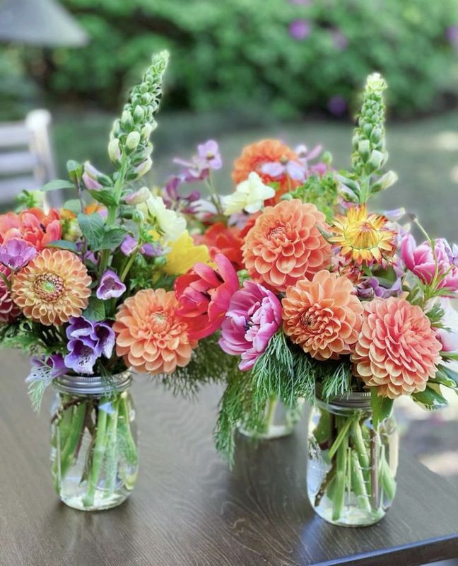 MASON JAR BOUQUET