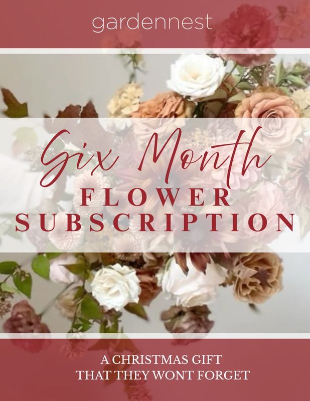 6 Month Flower Subscription