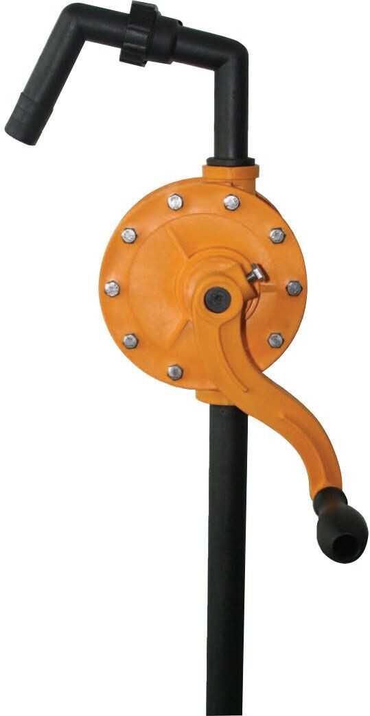 Pompe manuelle rotative en polypropylène