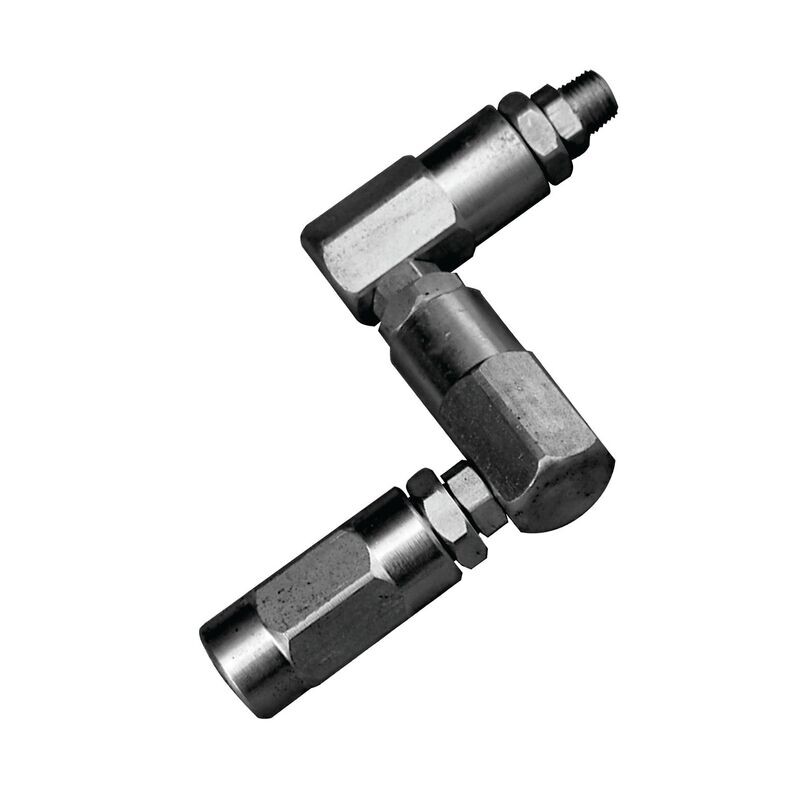 Swivelling Z Coupler 1/4" Female x 1/8" Male NPT