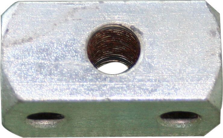Bloc de raccordement pour passage de la graisse 1x1/8'' NPT