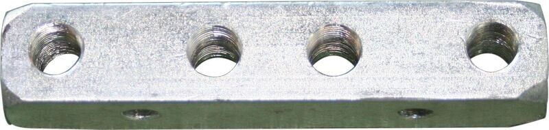 Bloc de raccordement pour passage de la graisse 4x1/8'' NPT