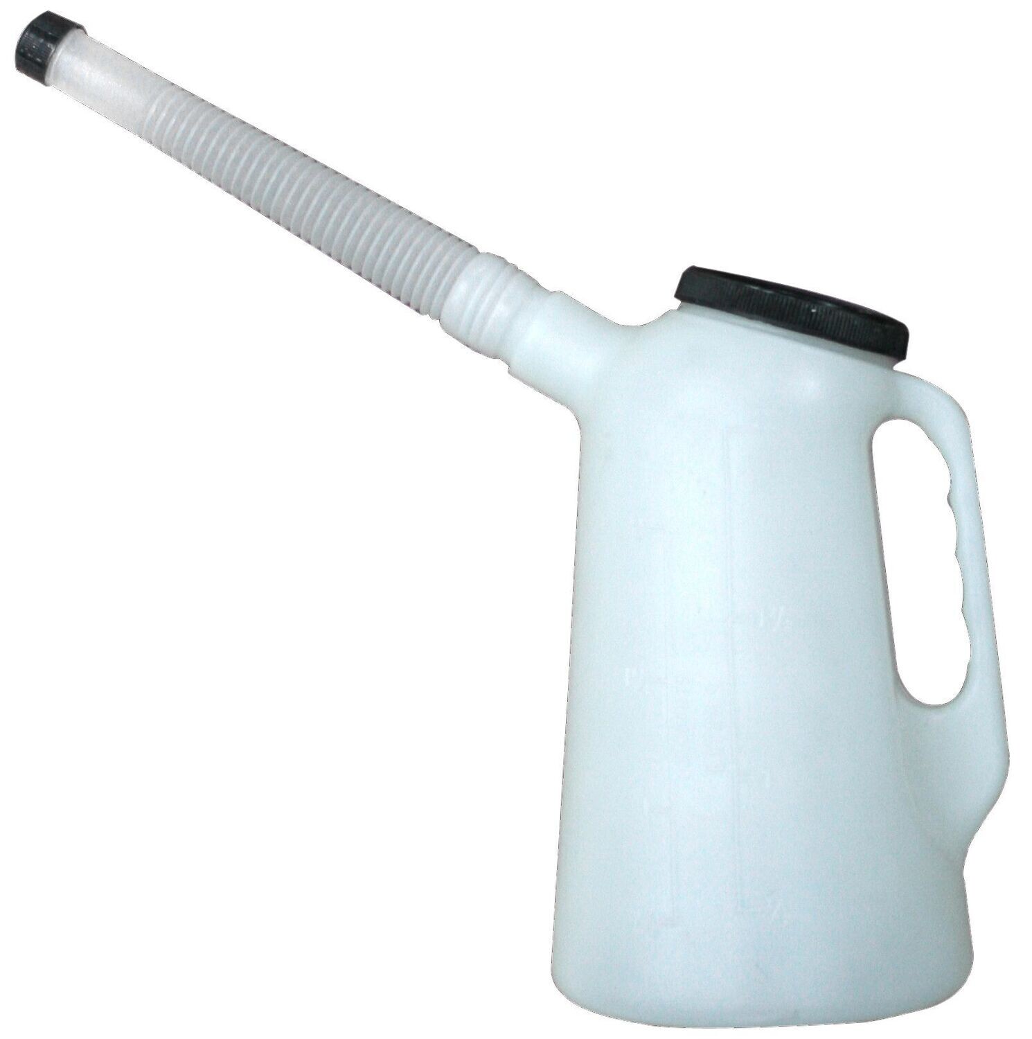 Distributeur d'huile gradué en litres, 8 litres (bec flexible)