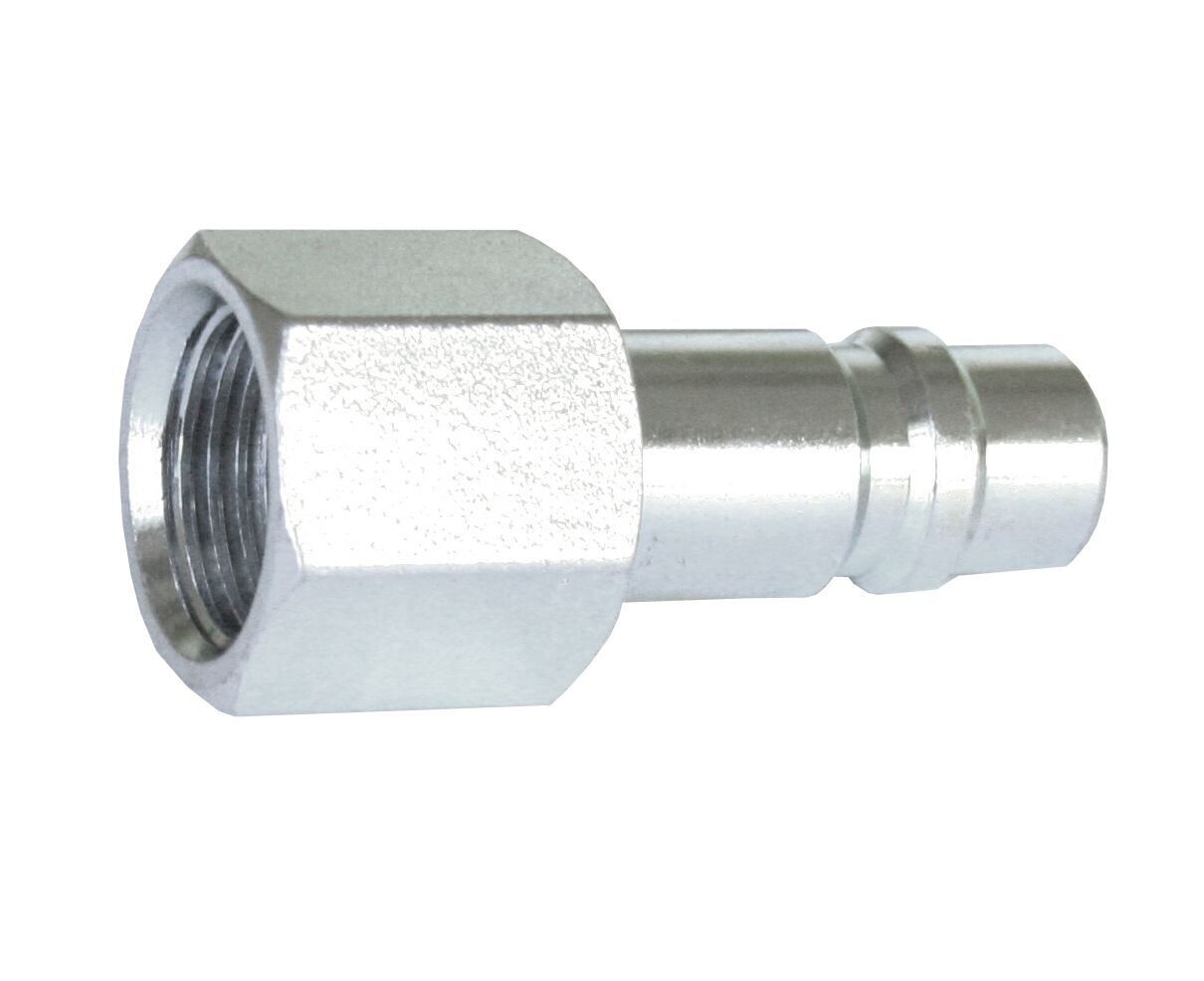 Mamelon en acier plaqué nickel de 1/2" pour application industrielle