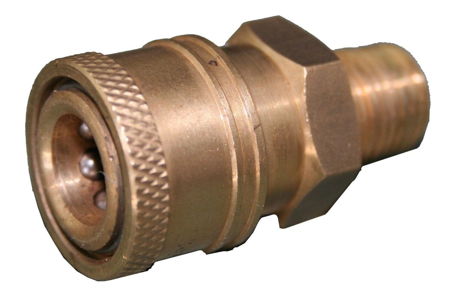 Coupleur rapide mâle 1/4" en laiton