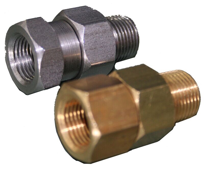 Pivot haute pression 3/8'' en acier inoxydable