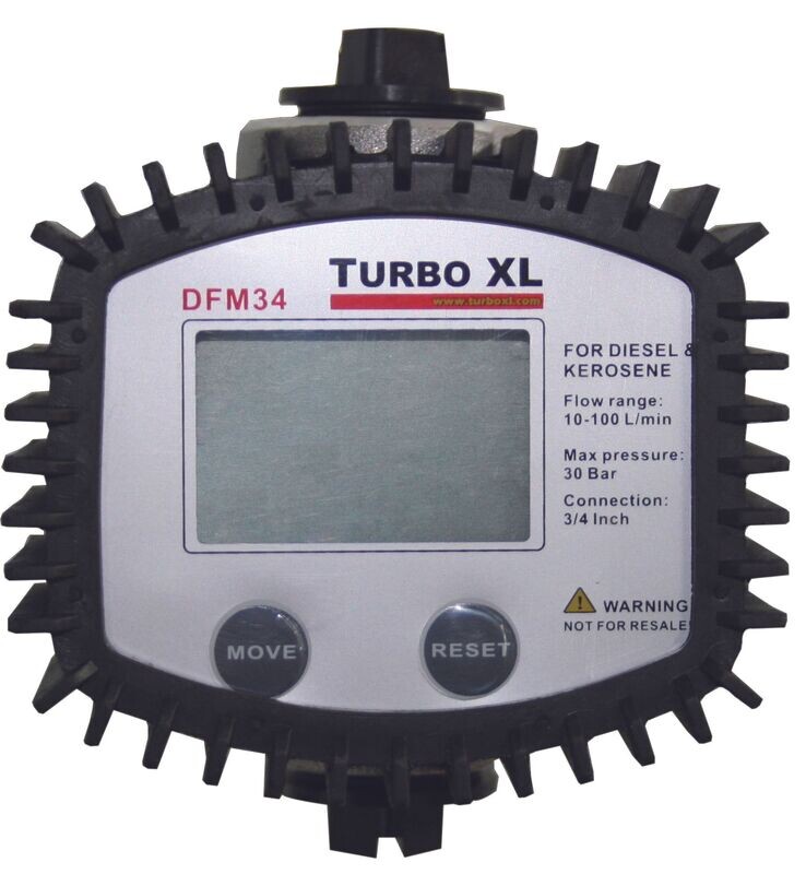 Compteur numérique 3/4'' pour diesel/kérosène