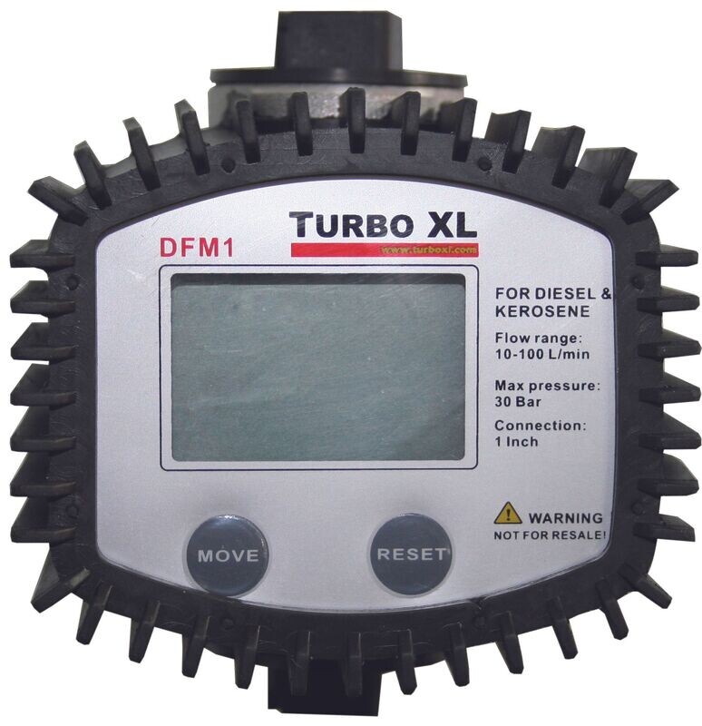 Compteur numérique 1'' pour diesel/kérosène