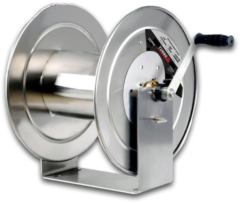 Dévidoir manuel ouvert en acier inoxydable 4350 PSI
