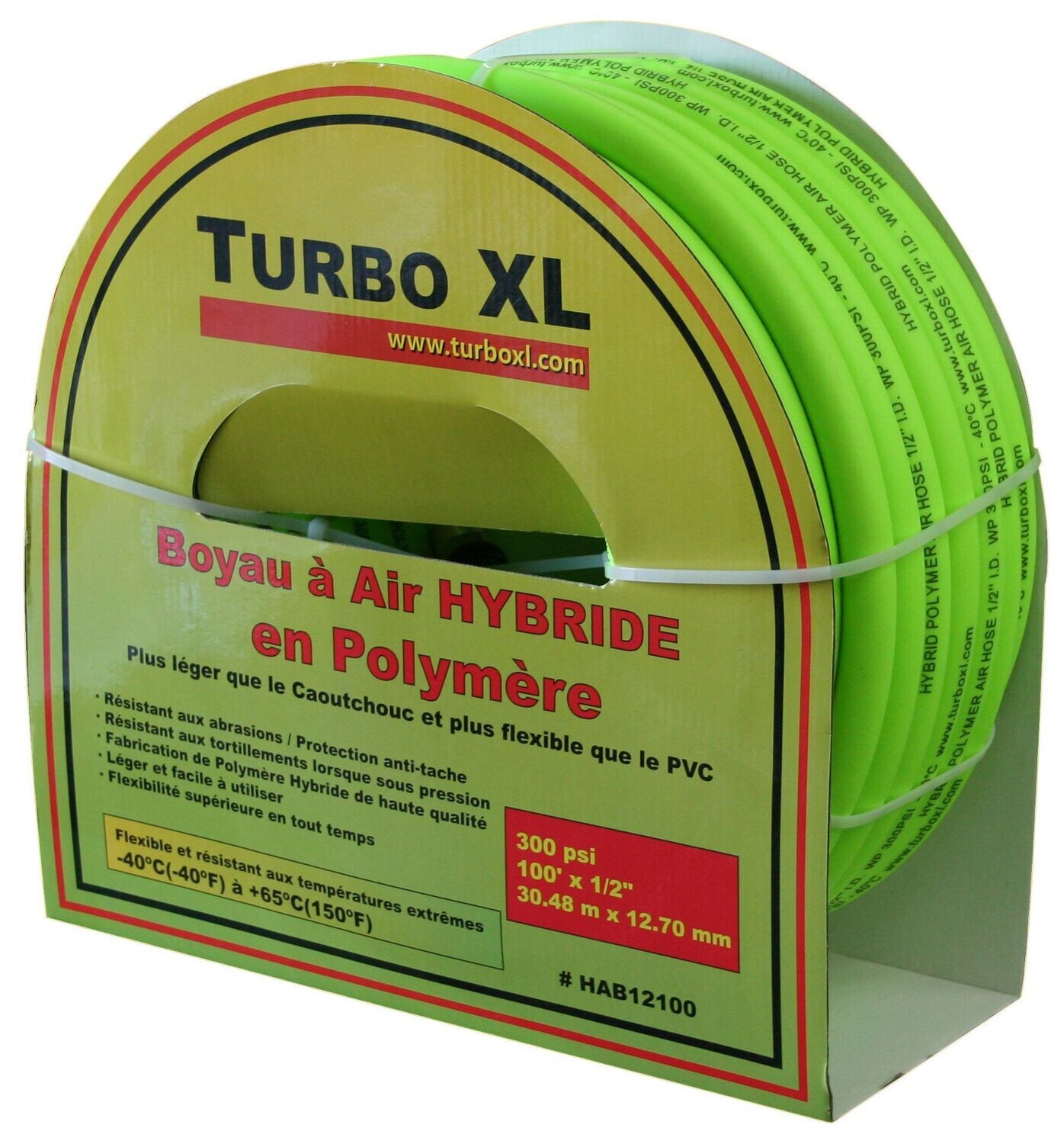 Boyau à air hybride en polymère 1/2" 100'