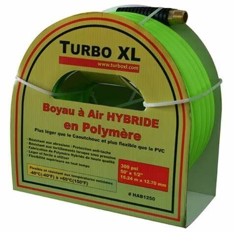 Boyau à air hybride en polymère 1/2" 50'