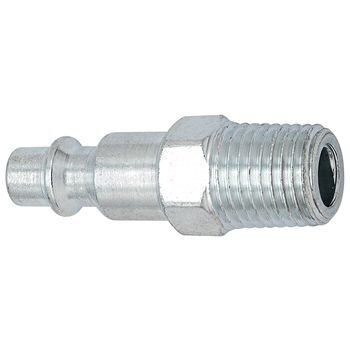 Mamelon en acier plaqué nickel de 1/4" pour application industrielle