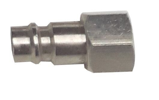 Mamelon en acier plaqué nickel de 1/4" de type ultraflow