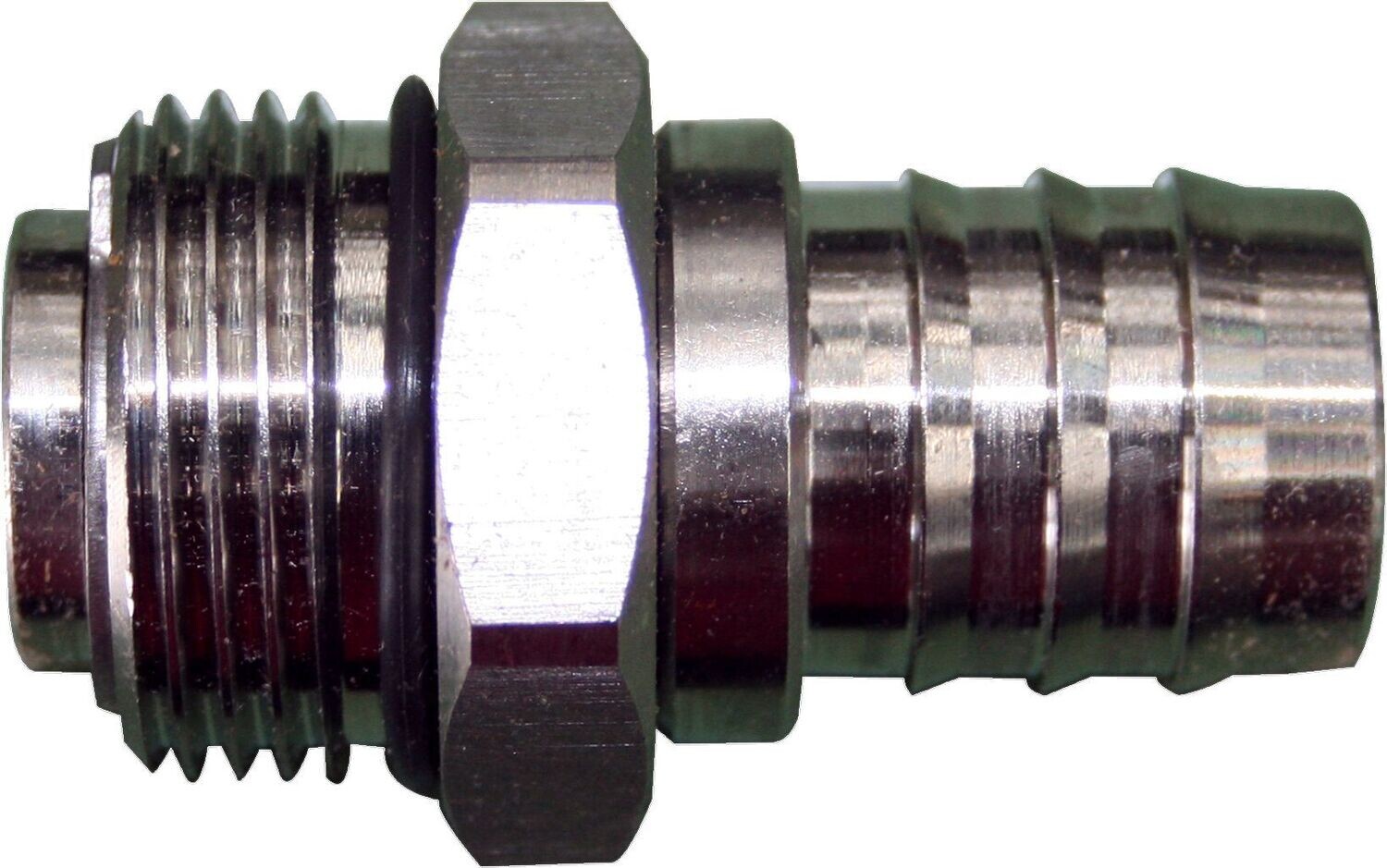 Connecteur boyau 3/4"x 3/4" mâle BSP en acier inoxydable