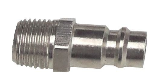 Mamelon en acier plaqué nickel de 1/4" de type ultraflow